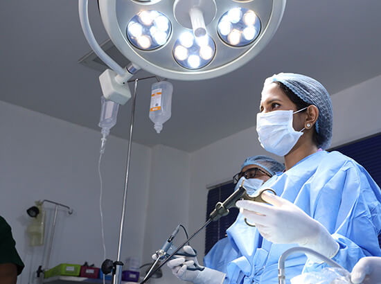 Laparoscopic hysterectomy